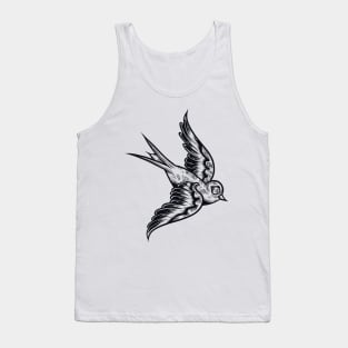 Swallow bird Tank Top